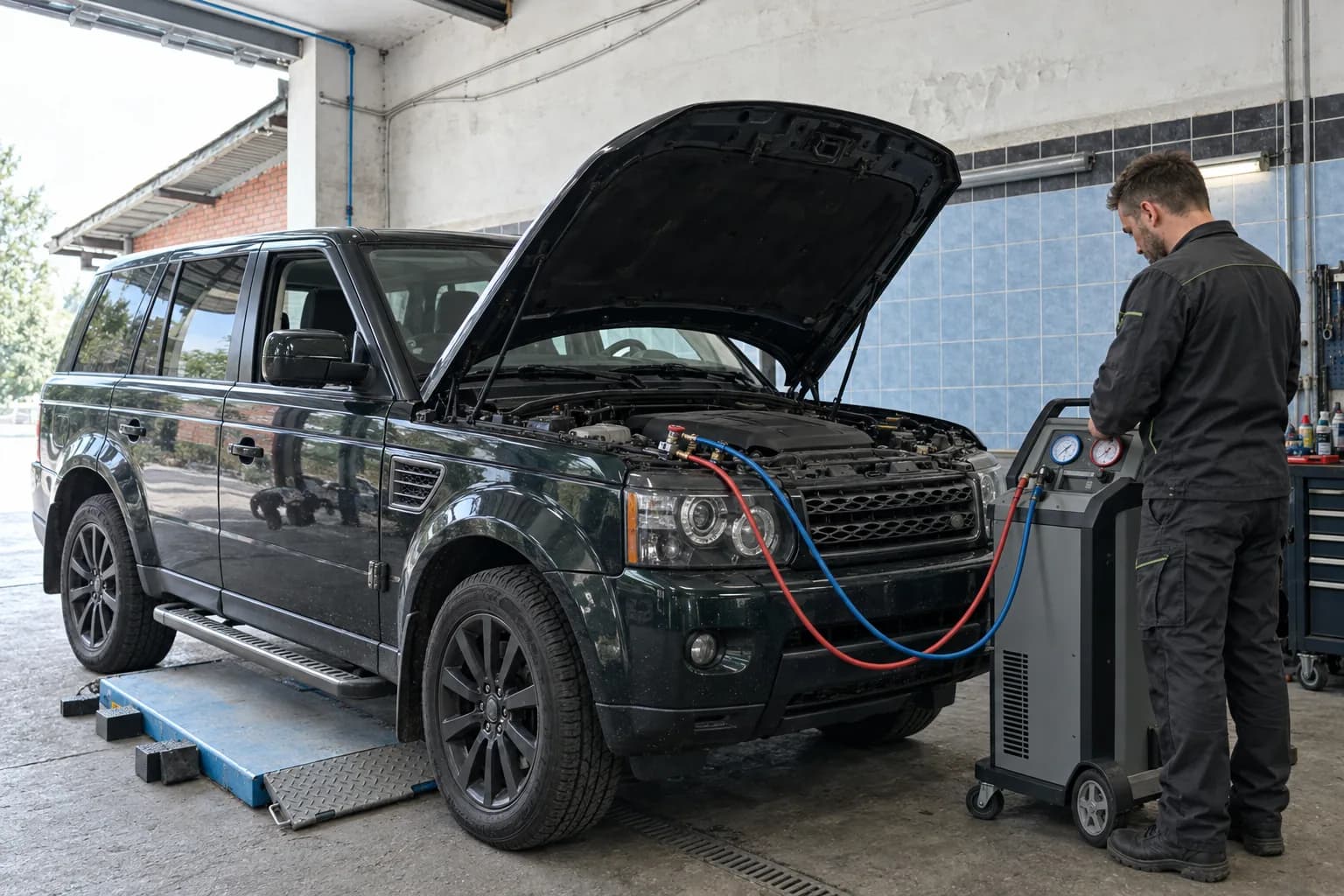 Serwis klimatyzacji Range Rovera Sport